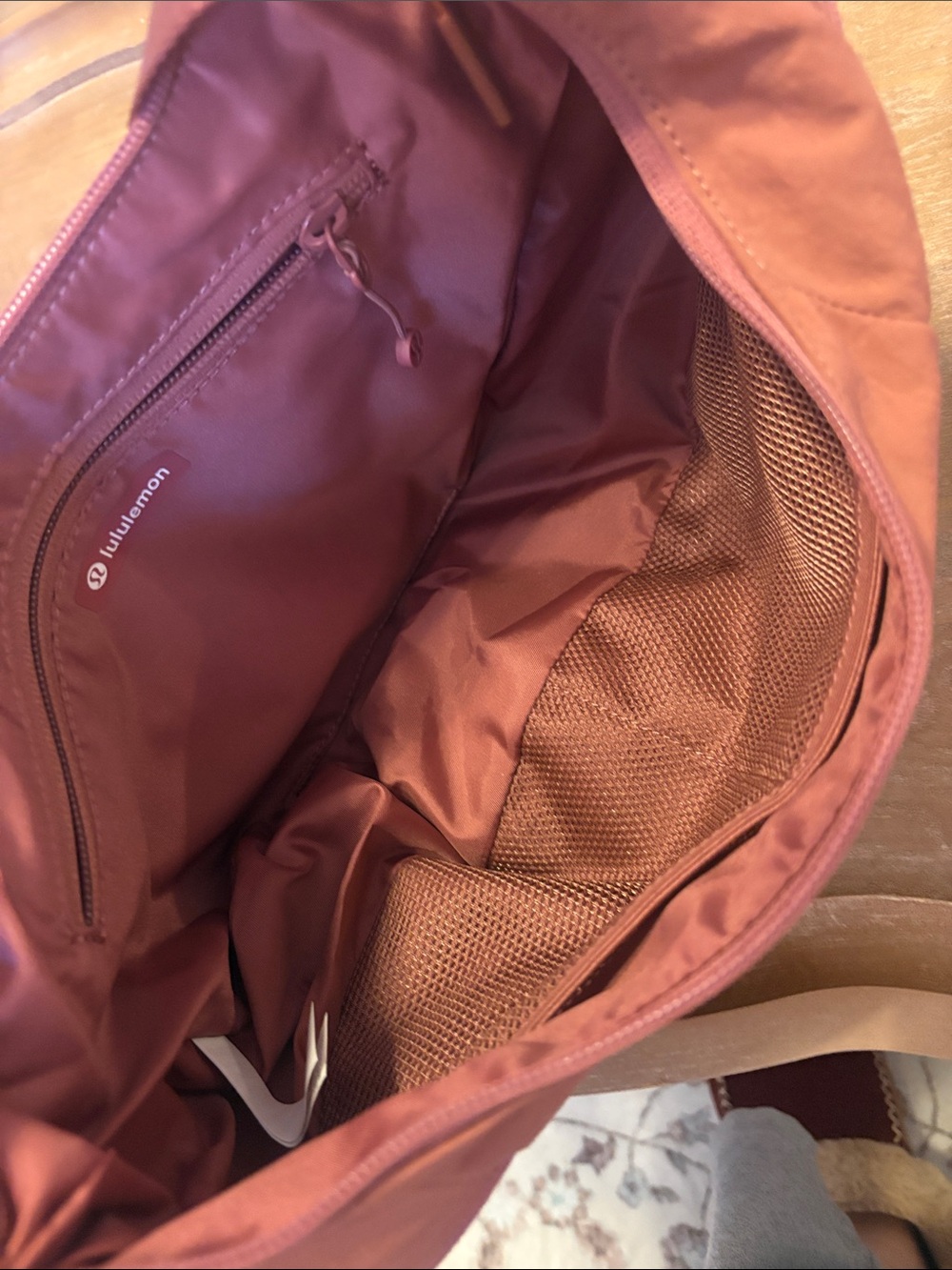lululemon athletica Mauve-Pink Crescent Shoulder Bag - Picture 2 of 8